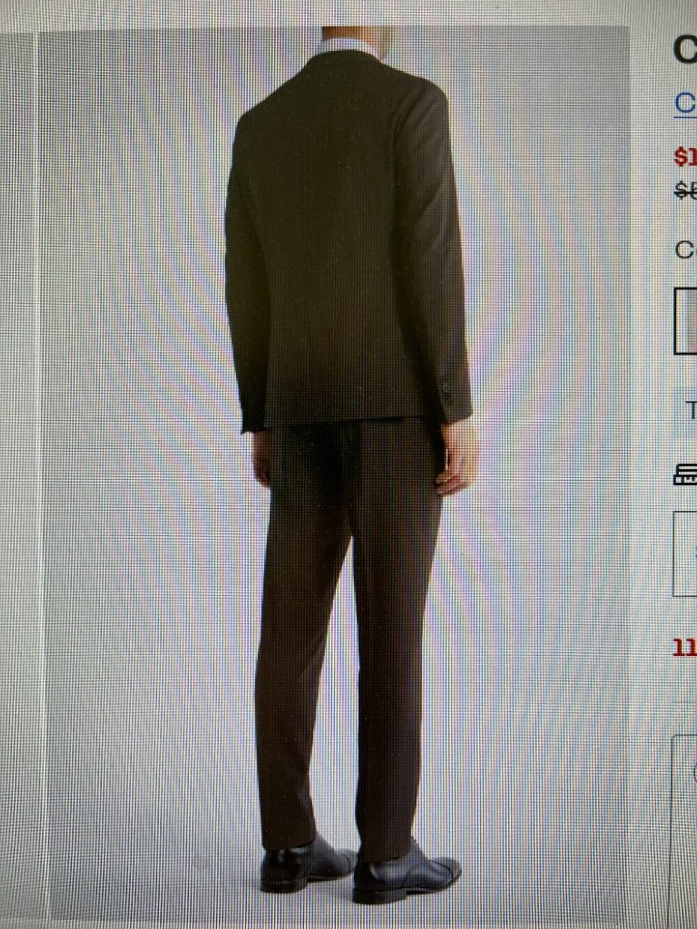 NWT Calvin Klein Brown Suit 42R - Picture 3 of 4